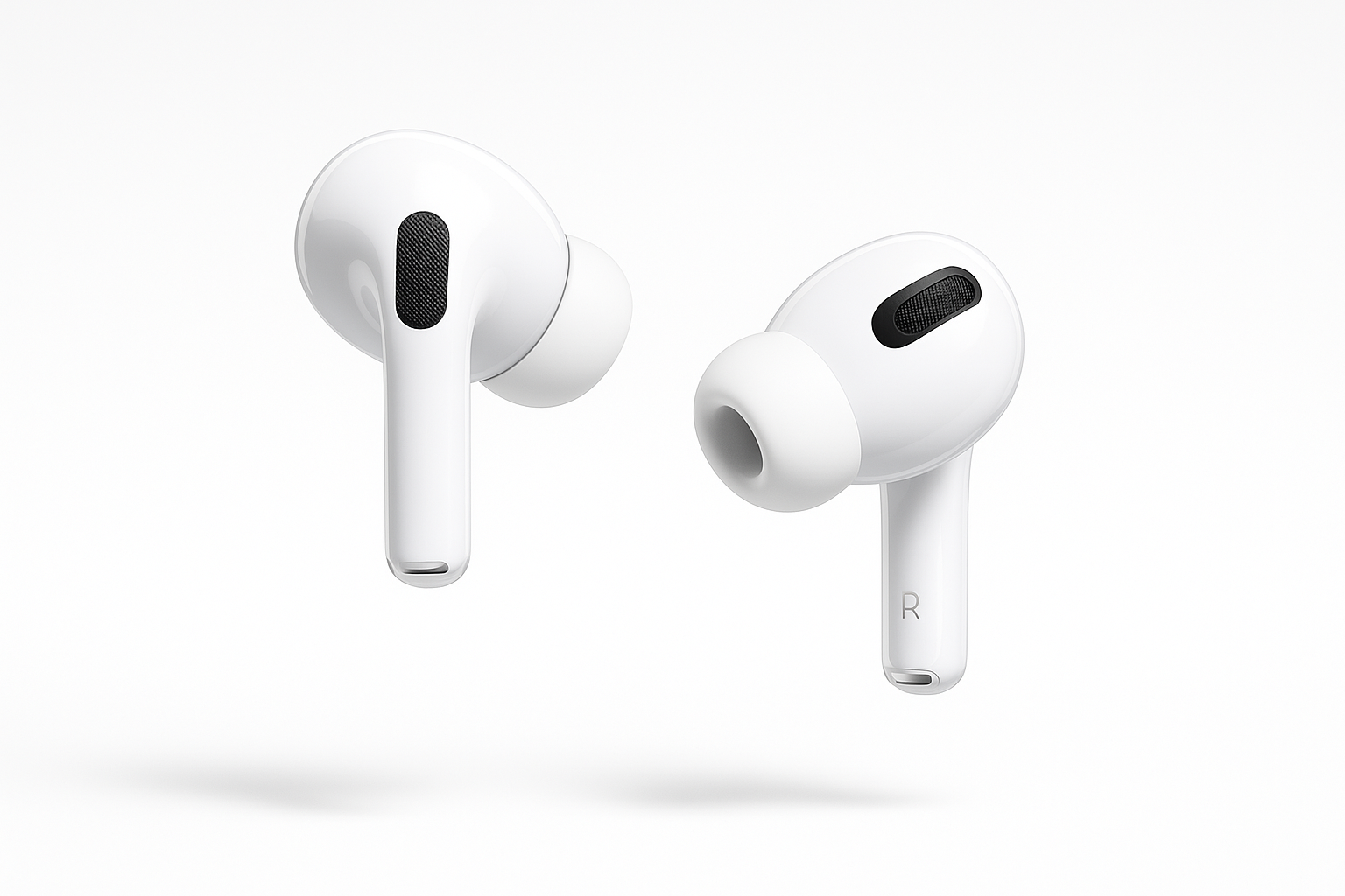 generate image of airpods professional clear