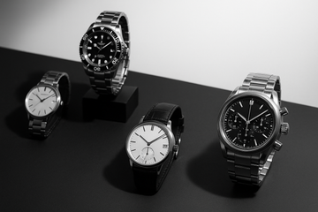generate the watches image professional theme black and white mixture